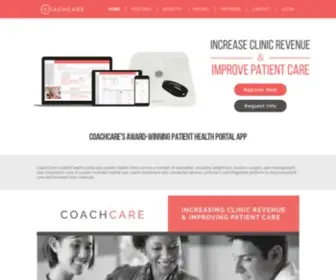 Coachcare.com(Remote Patient Monitoring & Virtual Health Tools) Screenshot
