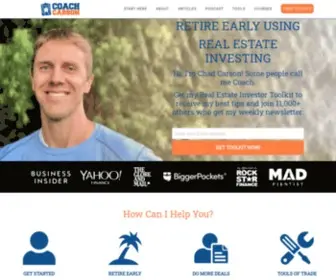 Coachcarson.com(Invest in Real Estate) Screenshot