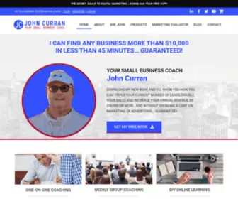 Coachcurran.com(Life coach) Screenshot