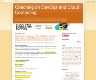 Coachdevops.com(Coaching on DevOps and Cloud Computing) Screenshot