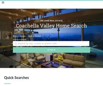 Coachellavalleyhomesearch.com(Coachella Valley Home Search) Screenshot