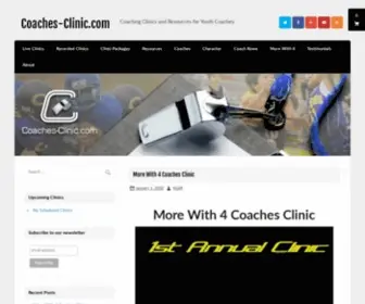 Coaches-Clinic.com(Coaches Clinic) Screenshot