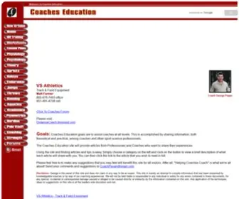 Coacheseducation.com(Coaches Education) Screenshot