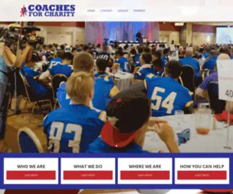 Coachesforcharity.org(Coaches for Charity) Screenshot