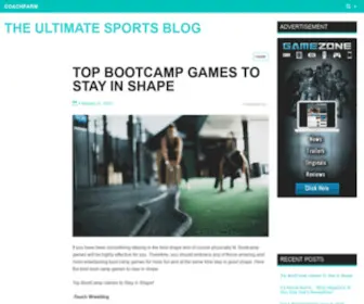 Coachfarm.net(The Ultimate Sports Blog) Screenshot