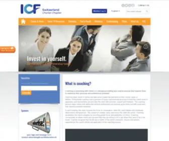 Coachfederation.ch(International Coach Federation Switzerland aim) Screenshot