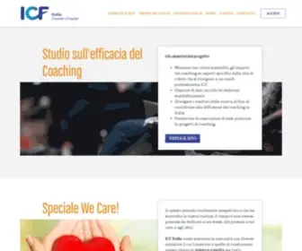 Coachfederation.it(ICF ITALIA) Screenshot