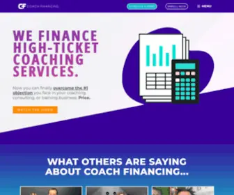 Coachfinancing.com(Coach Financing) Screenshot