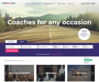 Coachhire.com(Coach Hire) Screenshot