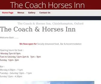 Coachhorsesinn.co.uk(The Coach and Horses Inn) Screenshot