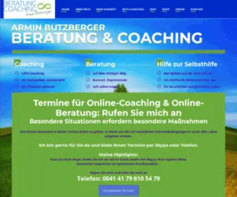 Coaching-Buetzberger.ch(IBMS Coaching) Screenshot