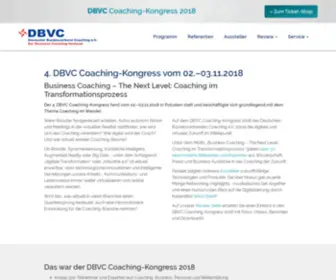 Coaching-Kongress.de((DBVC)) Screenshot