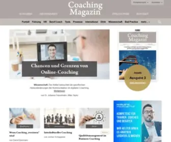 Coaching-Magazin.de(Praxis erleben) Screenshot