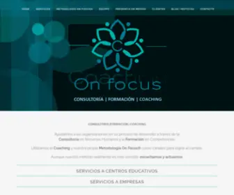 Coaching-Onfocus.com(Coaching On Focus) Screenshot