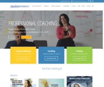 Coachingakademija.com(Sve Vrste Coaching Treninga) Screenshot