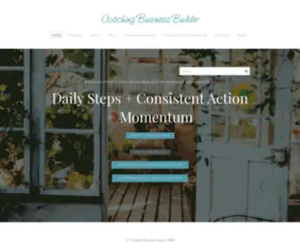 Coachingbusinessbuilder.com(Coaching Business Builder) Screenshot