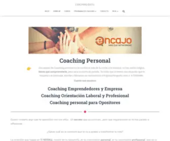 Coachingexito.com(Emprendedores) Screenshot