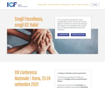 Coachingfederation.it(ICF ITALIA) Screenshot