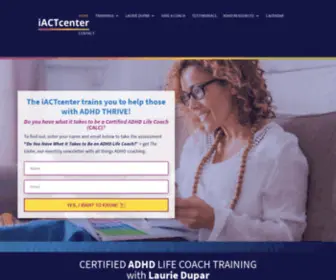 CoachingforadHD.com(Laurie Dupar) Screenshot