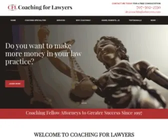 Coachingforlawyers.com(Daniel Roberts) Screenshot