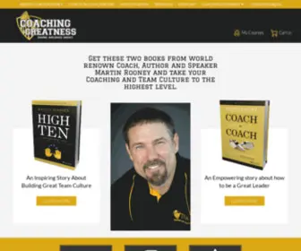 Coachinggreatness.com(Coaching Greatness) Screenshot