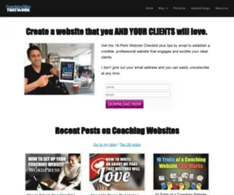 Coachingsitesthatwork.com(Website Design for Coaches) Screenshot