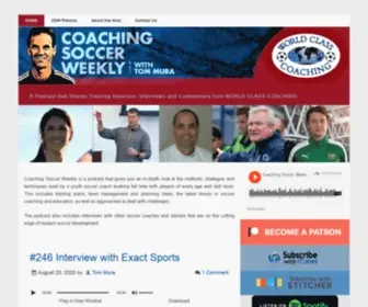 Coachingsoccerweekly.com(A Podcast) Screenshot