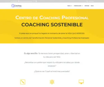 Coachingsostenible.com(Centro Coaching Sostenible) Screenshot