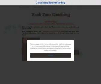 Coachingsportstoday.com(Hack Your Coaching) Screenshot
