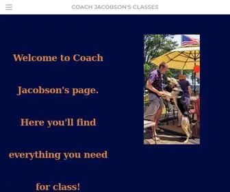 CoachJacobson.com(Coach Jacobson's Classes) Screenshot