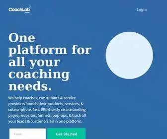 Coachlab.io(Build) Screenshot