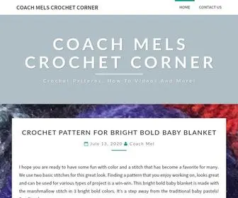 Coachmelscrochetcorner.com(Coach Mels Crochet Corner) Screenshot