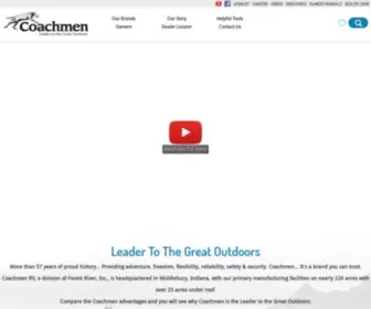 Coachmenrv.com Screenshot