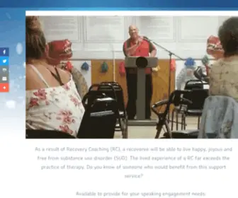 Coachmichaelg.com(A Recovery Coach) Screenshot