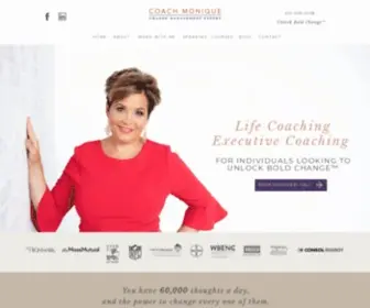 Coachmonique.com(Coach Monique) Screenshot