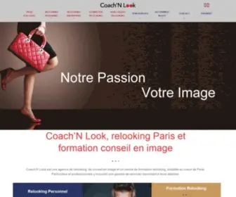 Coachnlook.com(Relooking Paris et Formation Conseil en Image) Screenshot