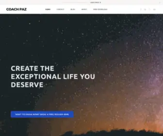 Coachpaz.com(Life Coach & Accountability Partner in Los Angeles) Screenshot