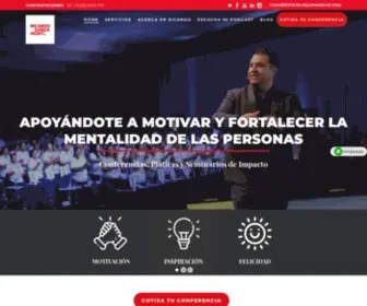 Coachricardogarza.com(Conferencias motivacionales) Screenshot