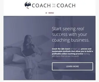 Coachthelifecoach.com(The Fully Booked Coach) Screenshot