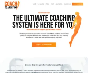 Coachtofortune.com(Coach To Fortune By Arfeen Khan) Screenshot