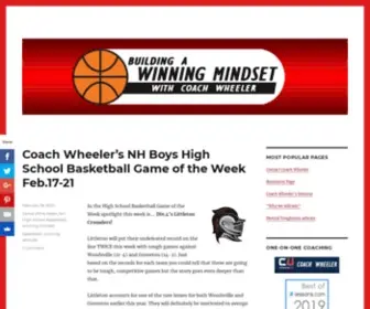 Coachwheeler.com(Building a Winning Mindset) Screenshot