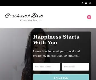 Coachwithbrit.com(Coachwithbrit) Screenshot