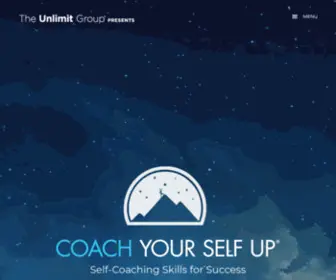 Coachyourselfup.com(Self-Coaching Skills for Success) Screenshot