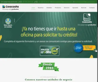 Coacosta.com(Soluciones innovadoras para un campo mas productivo) Screenshot