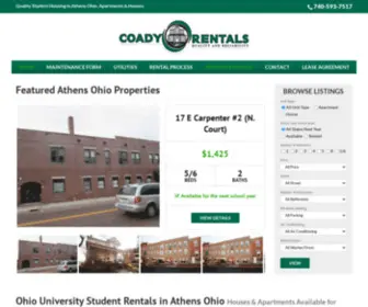 Coadyrentals.com(Coady Rentals) Screenshot