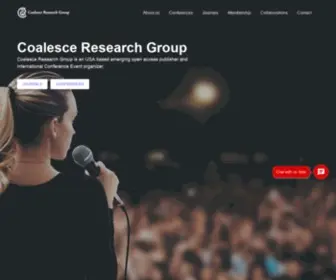 Coalesceresearchgroup.com(Coalesce Research Group) Screenshot