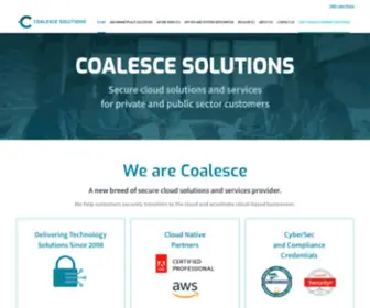 Coalescesolutions.com(Solutions by Coalesce) Screenshot