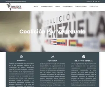 Coalicionporvenezuela.org(Federación) Screenshot