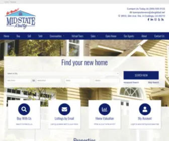 Coalingamidstaterealty.com(Mid State Realty) Screenshot