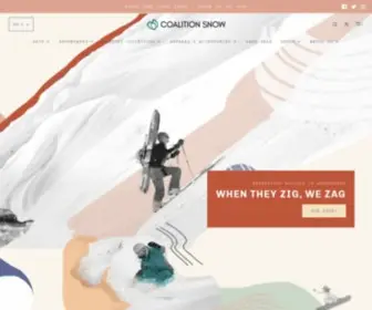 Coalitionsnow.com(Coalition Snow) Screenshot